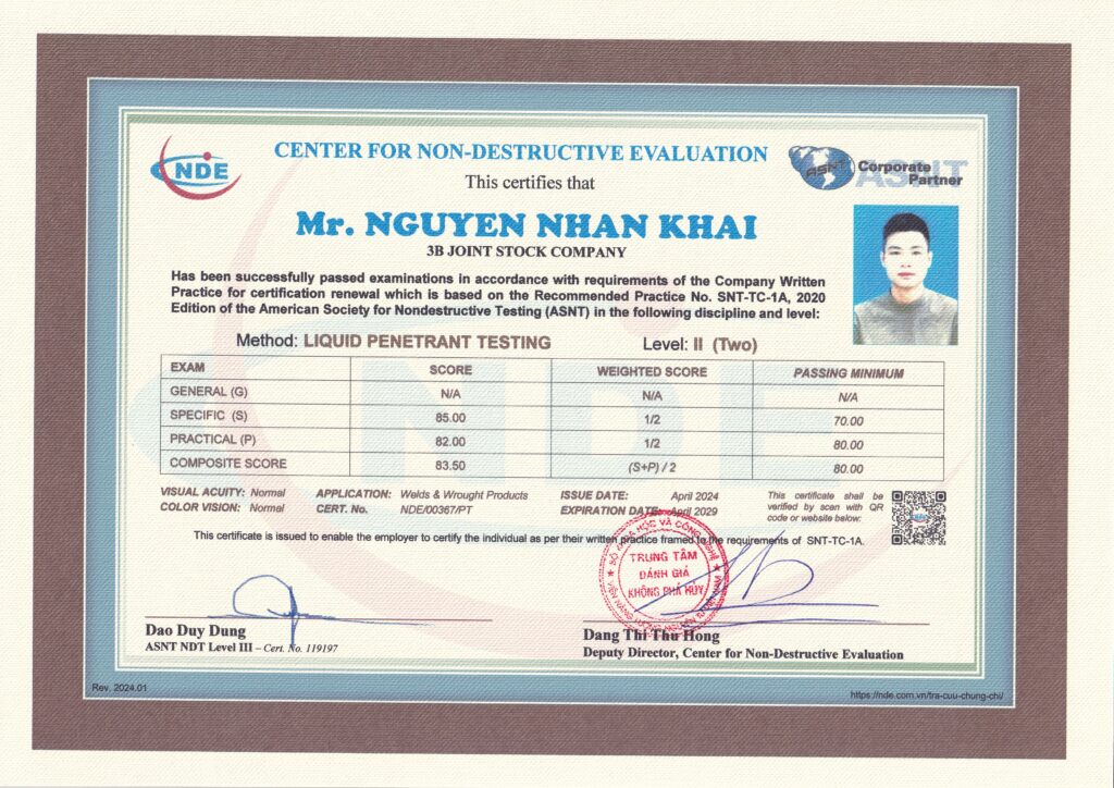 Trung tâm Đánh giá không phá hủy